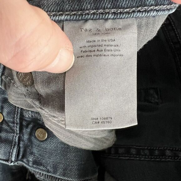 Rag and Bone Jeans Mens 33 Fit 2 Slim Straight Leg - Picture 4 of 16